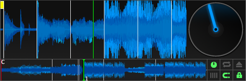 The deck waveform summary and waveform overview