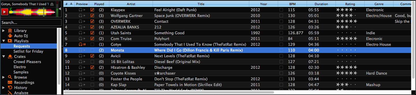 The Mixxx Library